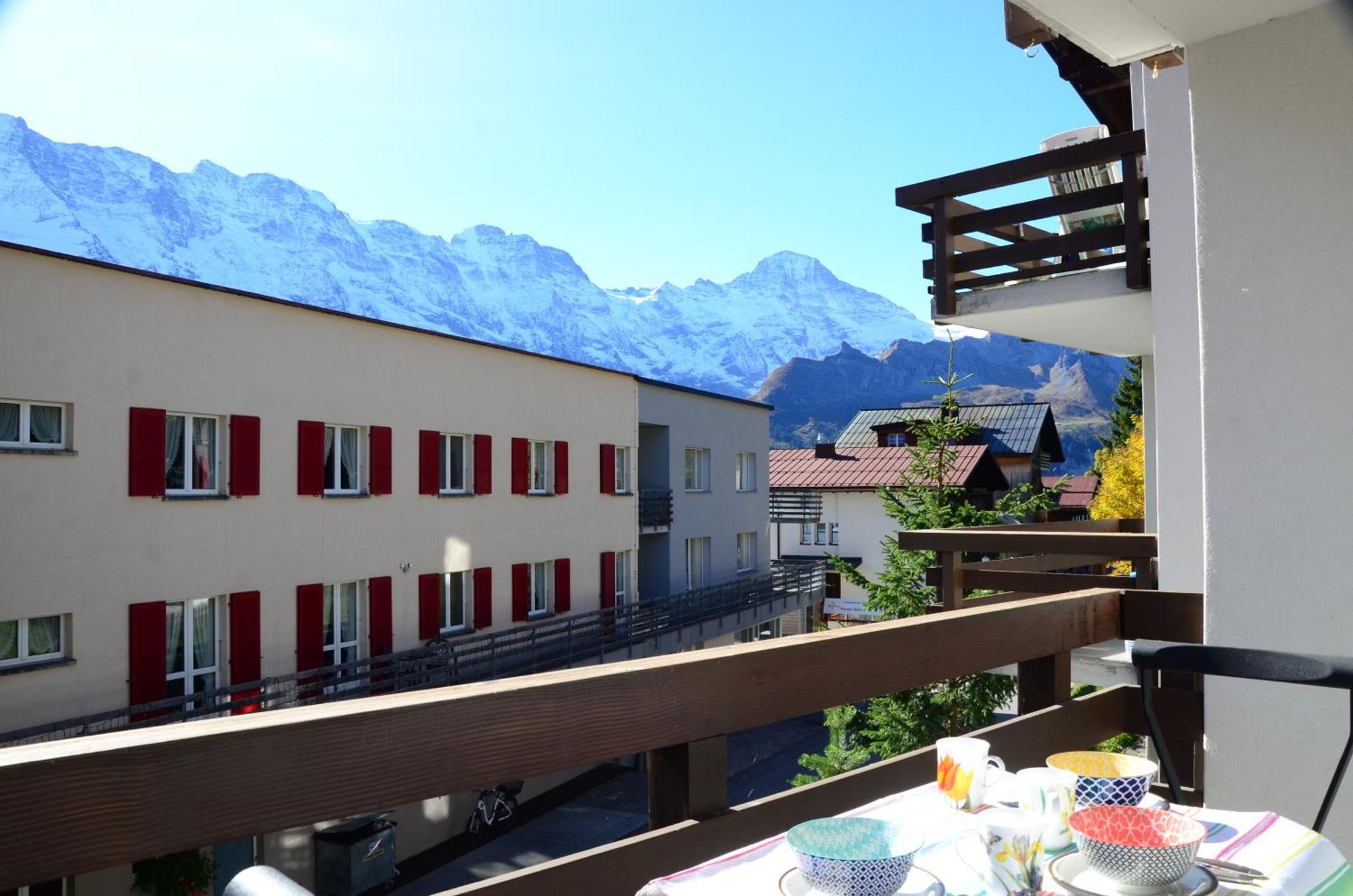 Charming And Cosy Apartment Mürren Exterior foto